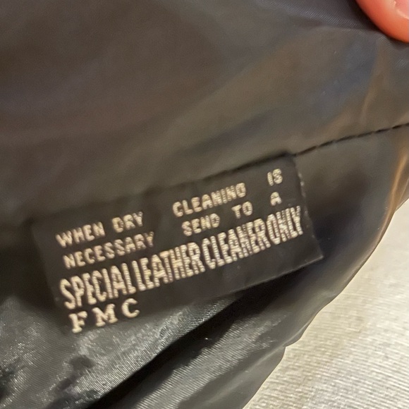 Wilsons Soft Leather Womens Cropped Moto Jacket Black Size M Biker Baddie - Picture 11 of 16